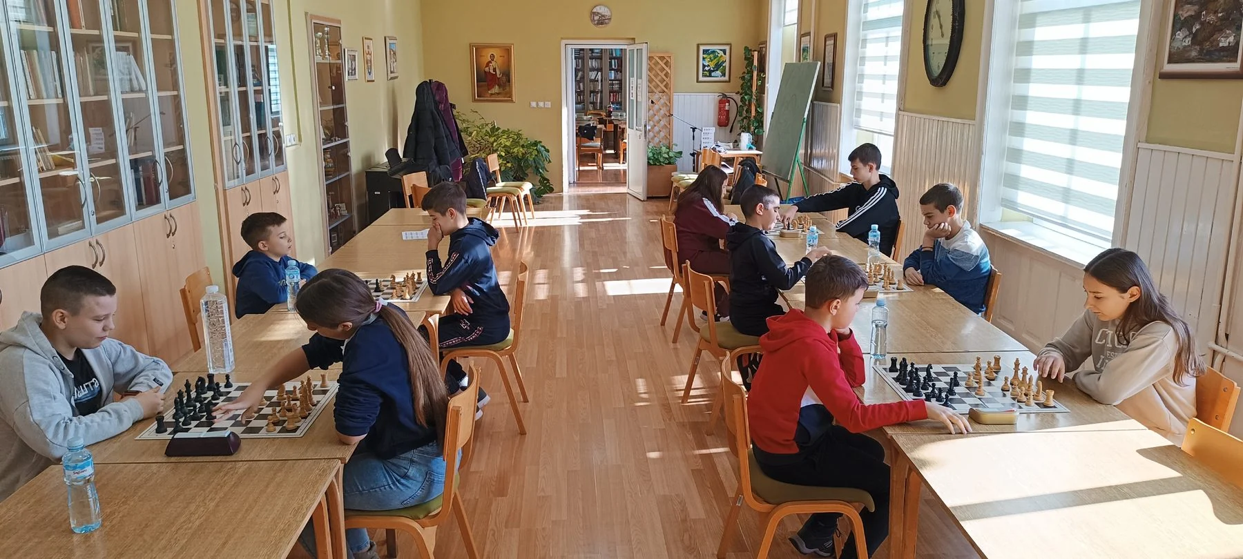 Prvenstvo OŠK „Benko Chess” 2023 - atmosfera tokom igre