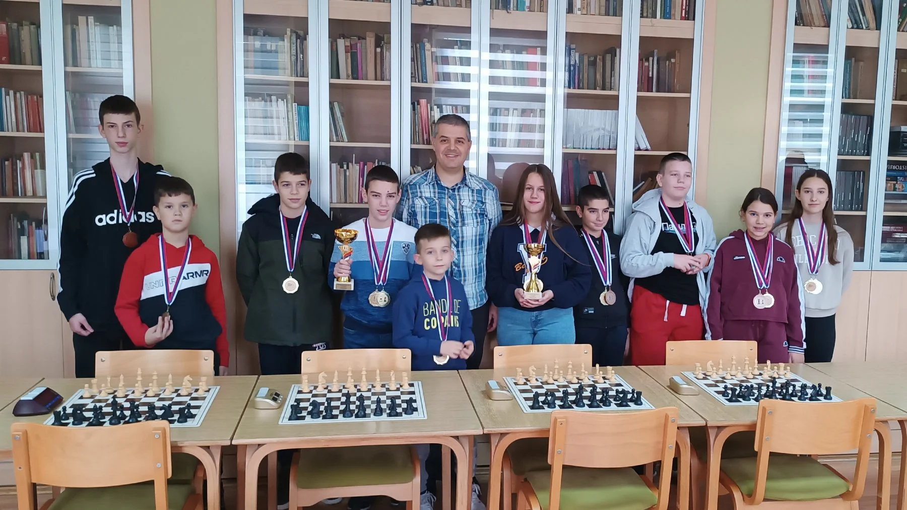 Prvenstvo OŠK „Benko Chess” 2023 - grupna fotografija