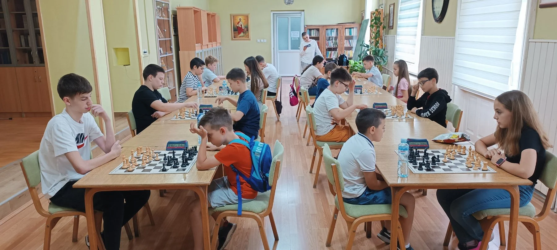 Junior Chess Tournament - playing atmosphere