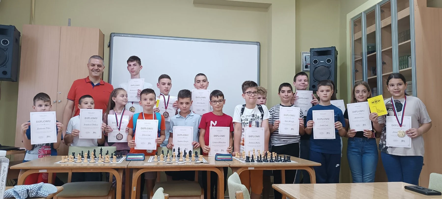 Junior Chess Tournament - group photo