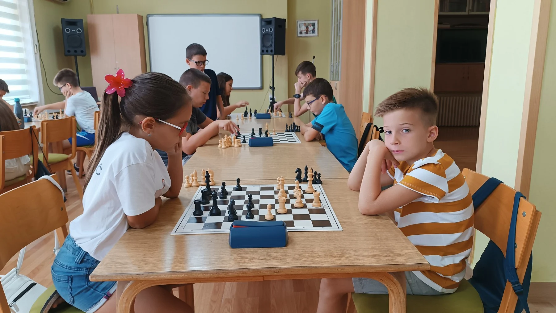 Summer Chess Tournament - playing atmosphere