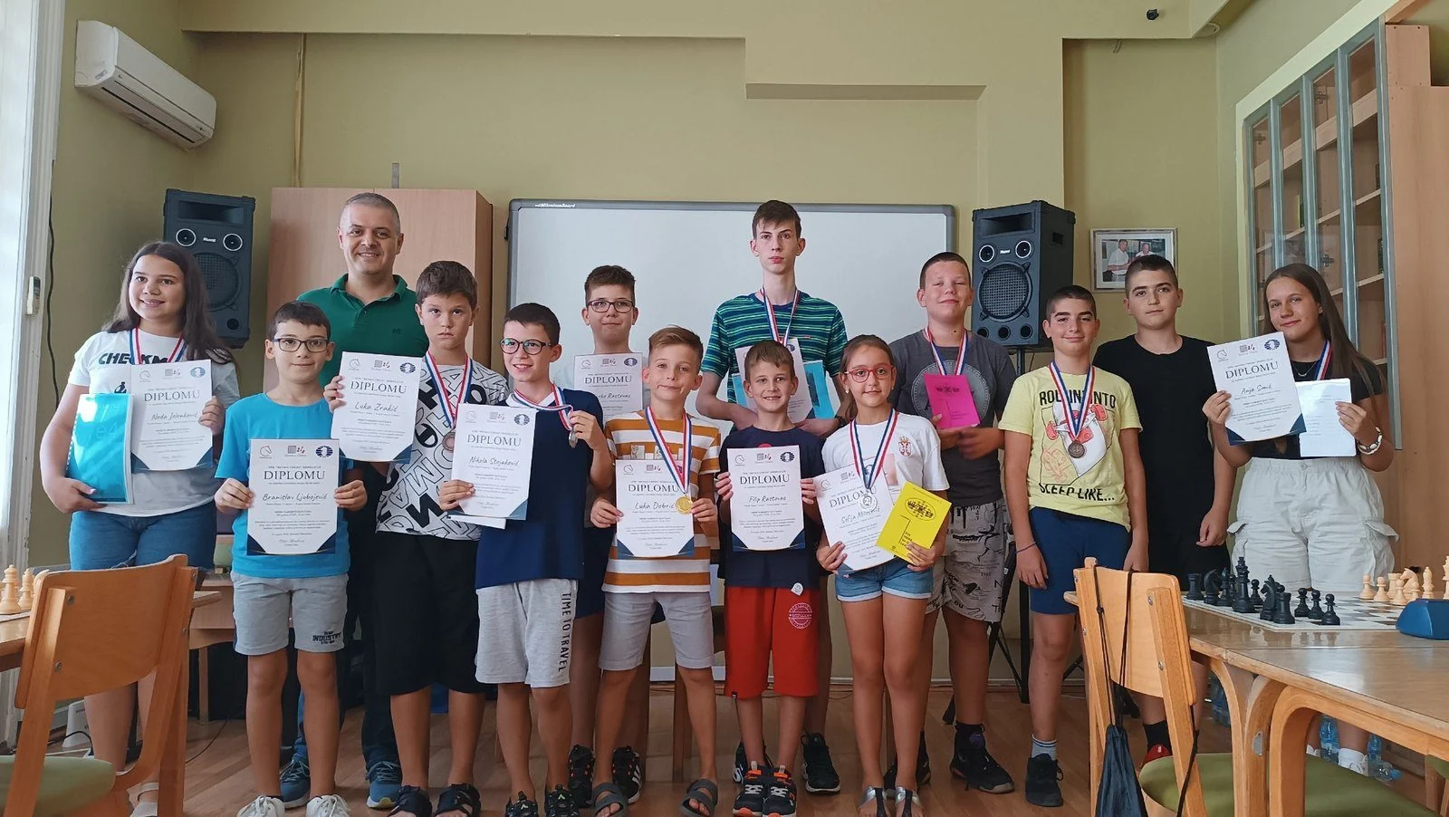 Summer Chess Tournament - group photo