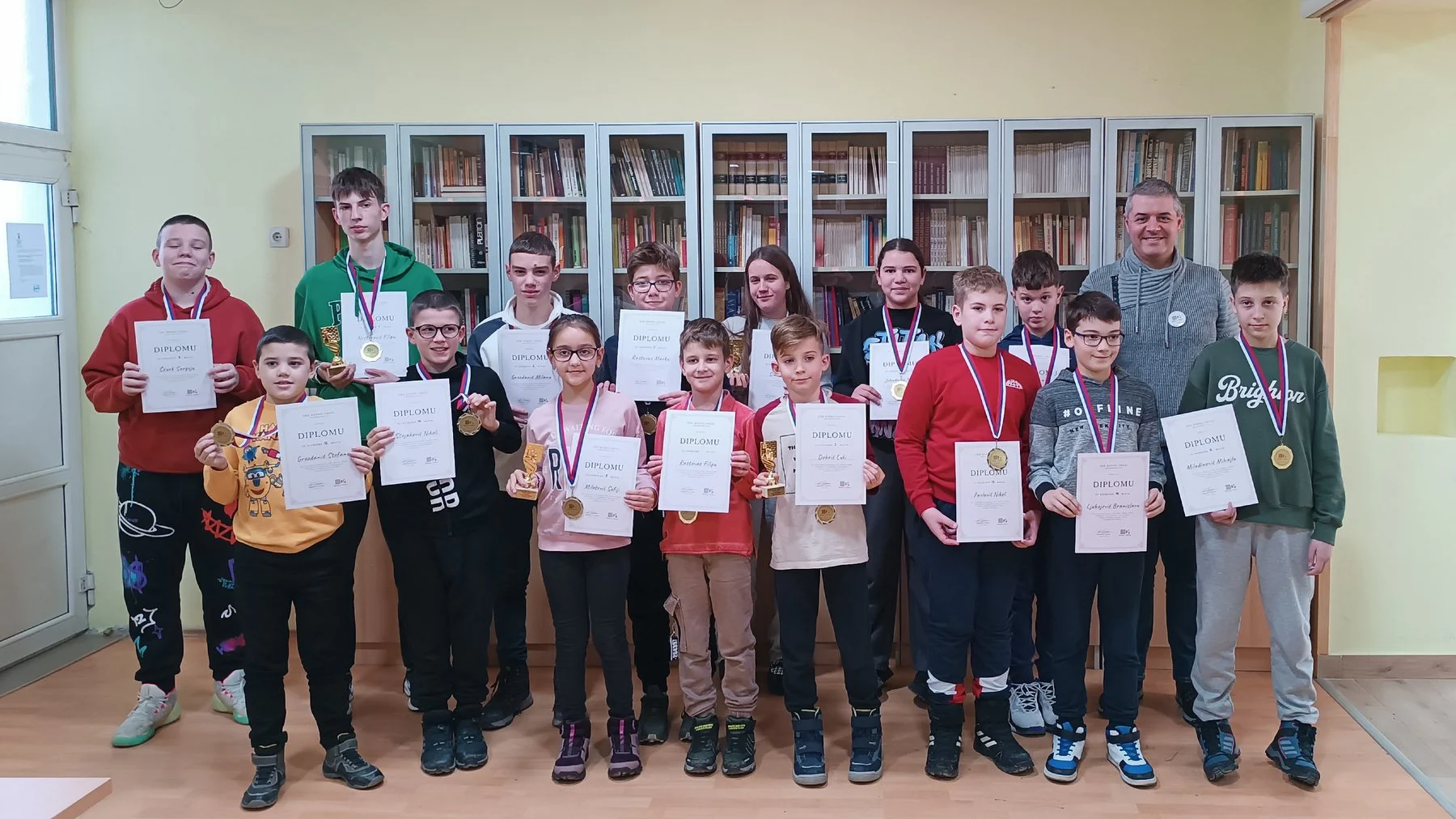 Benko Chess Club Championship 2024 - group photo
