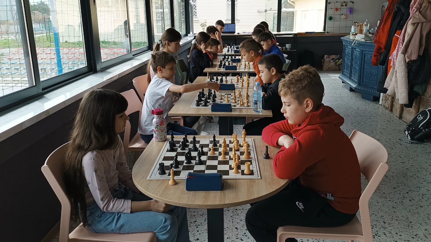 Spring Junior Rapid Tournament - playing atmosphere