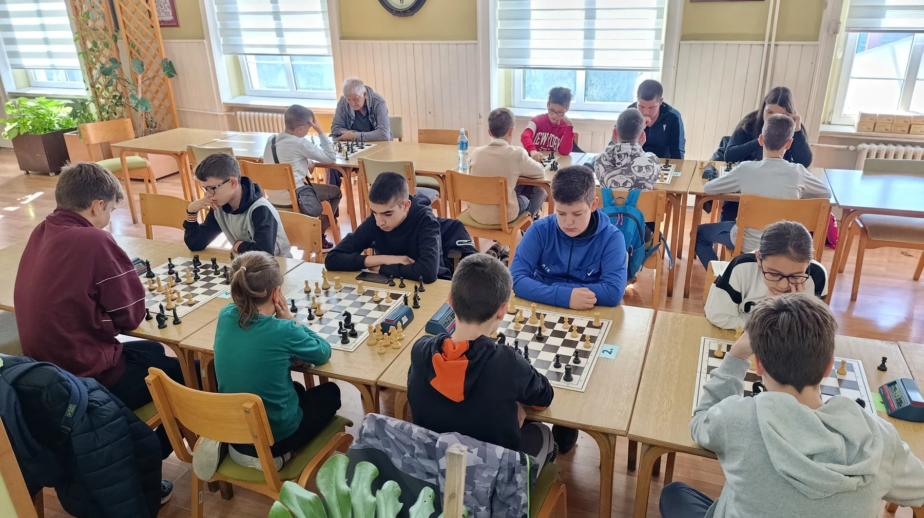 Benko Chess rapid turnir „Jesen u bojama šaha 2025” - atmosfera tokom igre