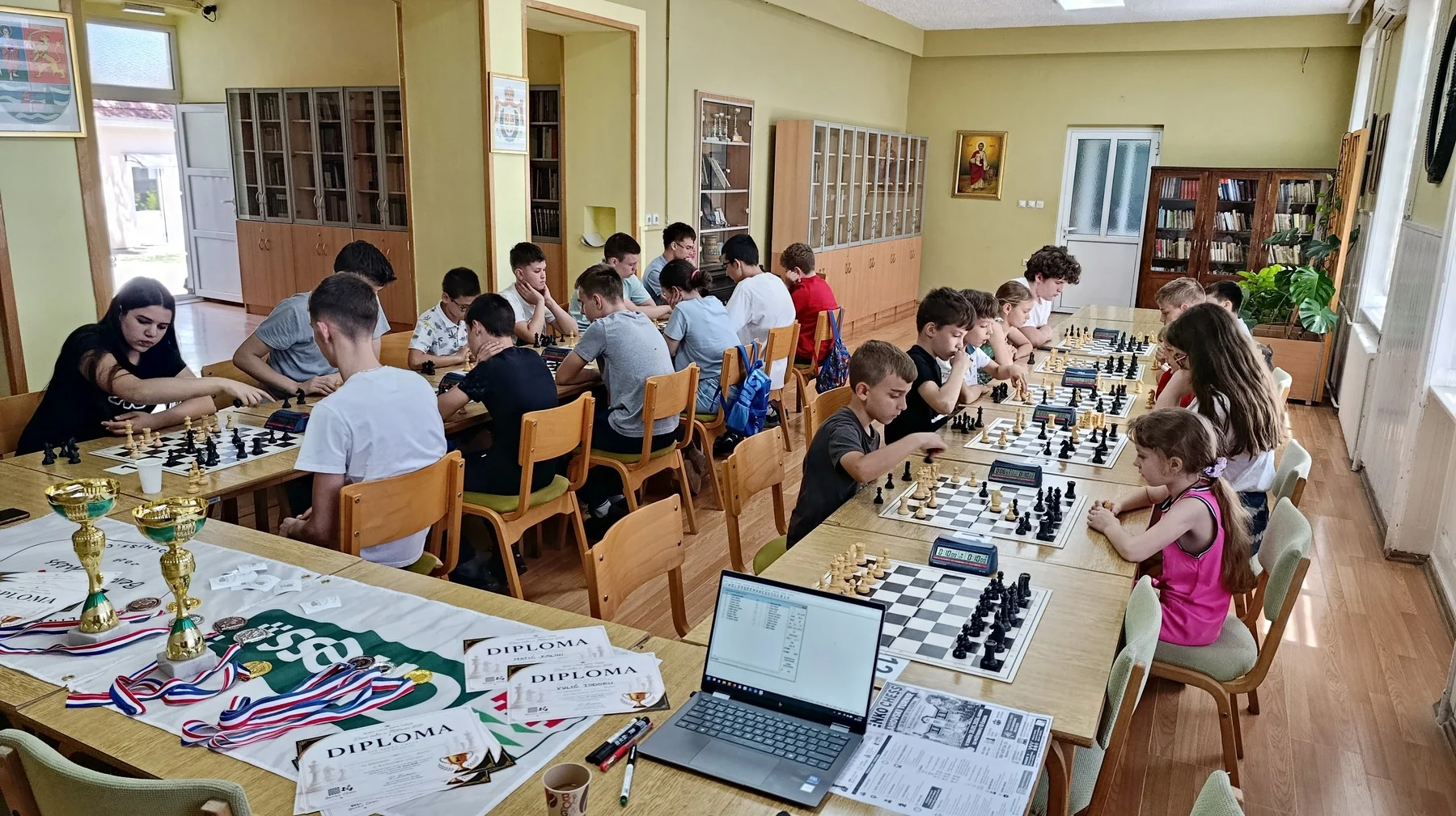 Chess Days in Mitrovica 2026 - playing atmosphere